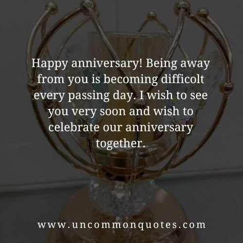 First Anniversary Message For Long Distance Relationship 2024