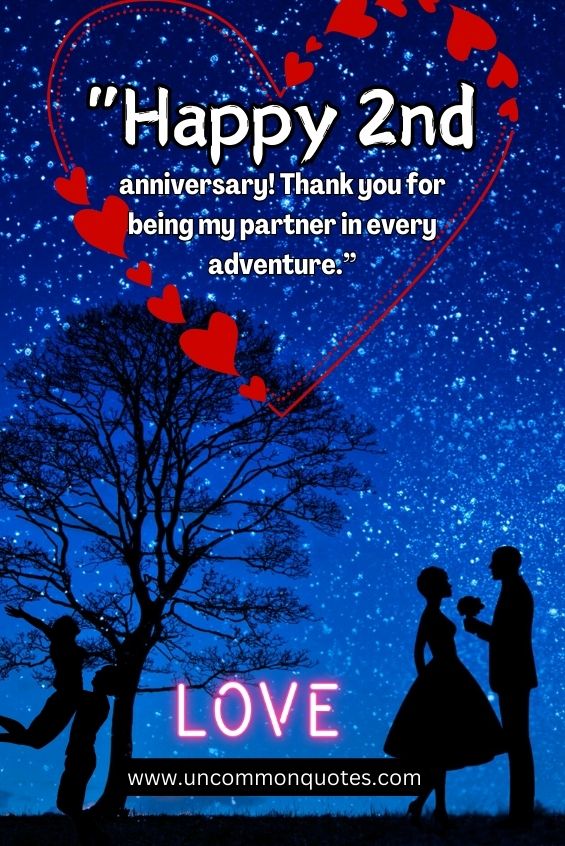 2nd wedding anniversary wishes for husband 8