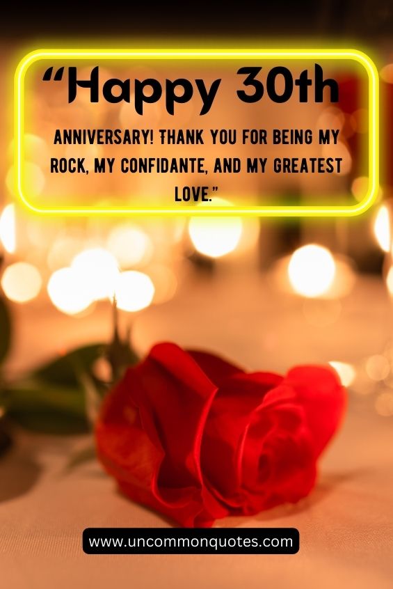 30th wedding anniversary messages to my wife 5 1