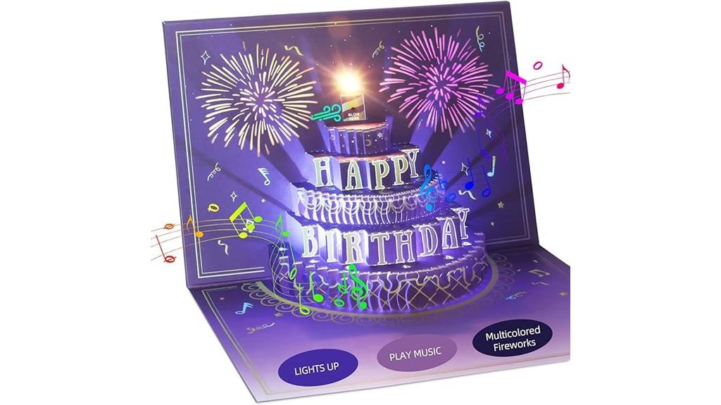 3d birthday pop up card