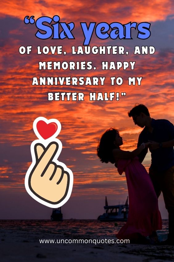 6th wedding anniversary wishes messages quotes 4