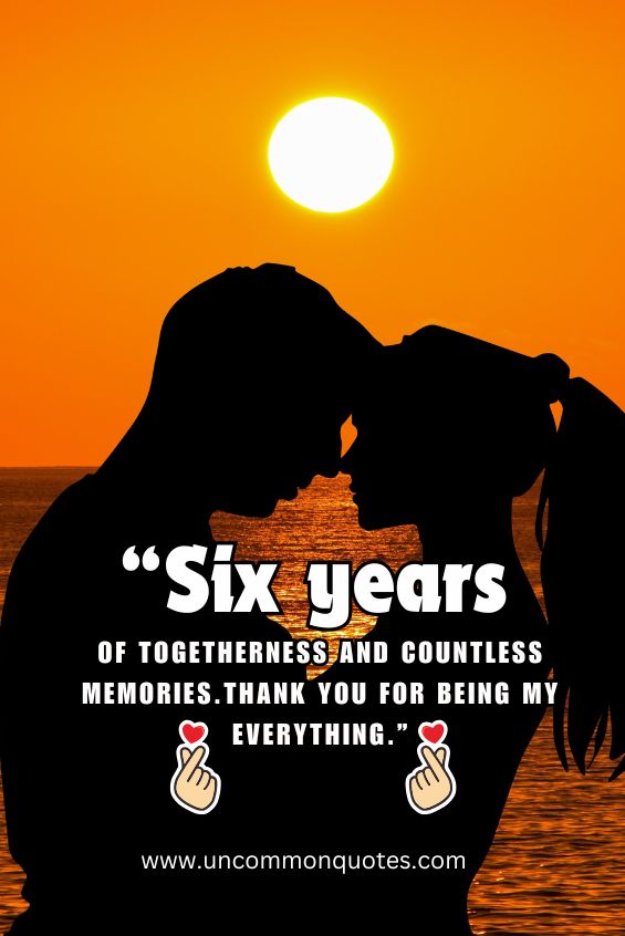 6th wedding anniversary wishes messages quotes 6