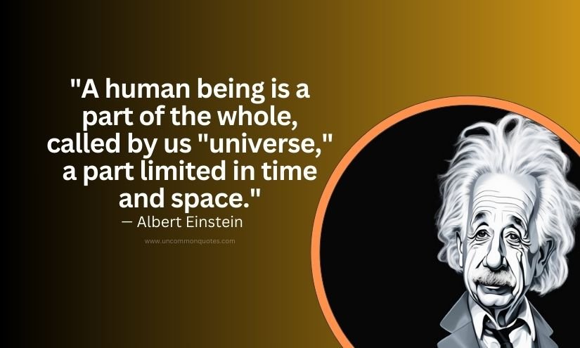 Albert Einstein Quotes About Time and Space