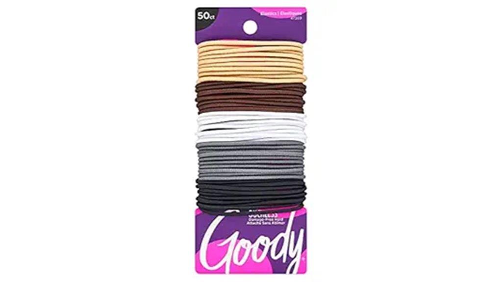 assorted neutral hair ties