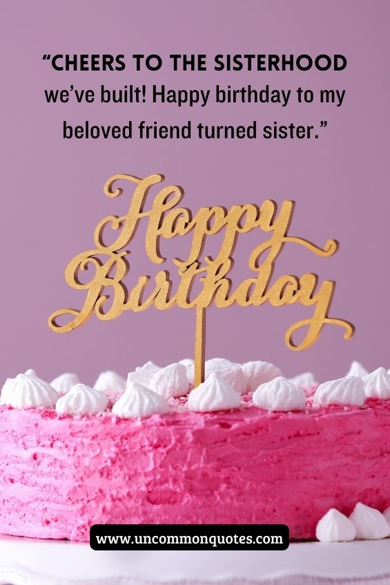 birthday wishes for friend like sister 7