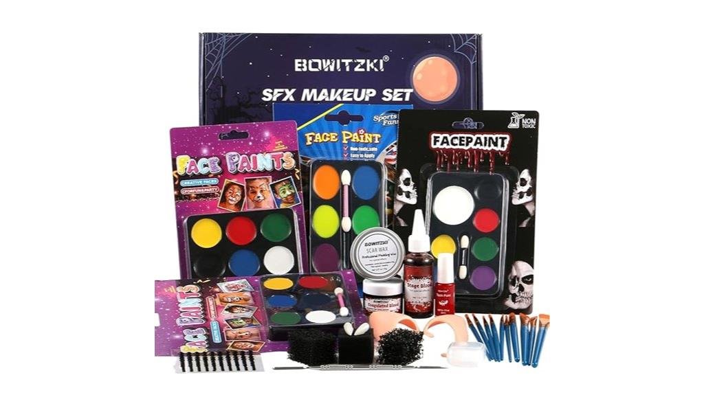 bowitzki halloween makeup kit