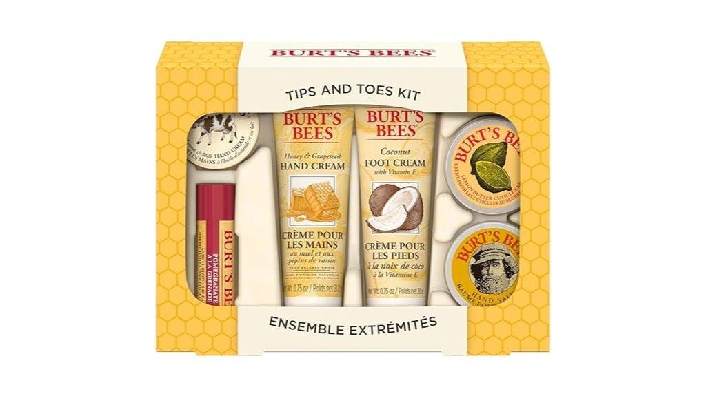 burts bees holiday skincare set