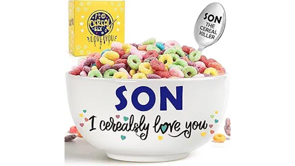 cereal bowl gift idea