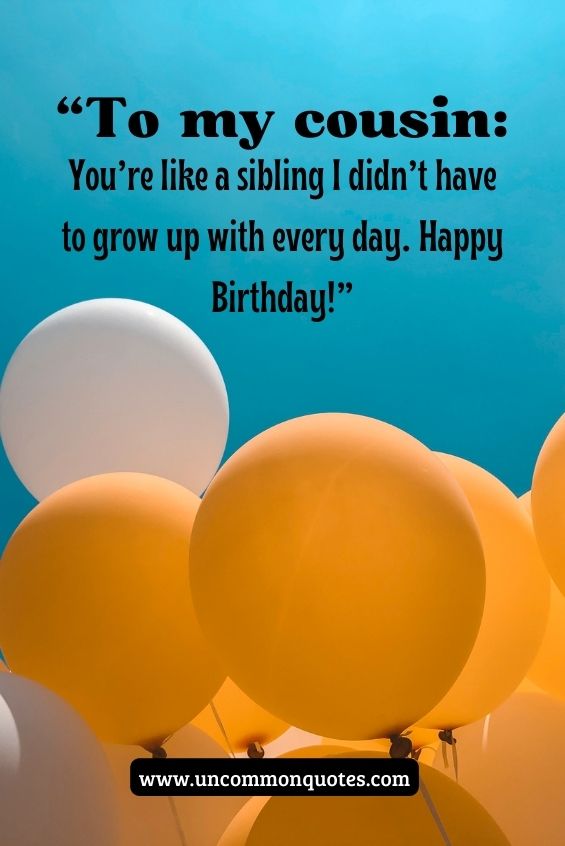 funny cousin birthday quotes 10