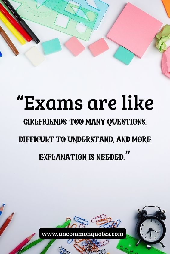 funny quotes on study 6