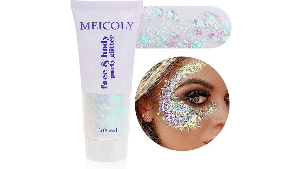 glitter gel for festivals