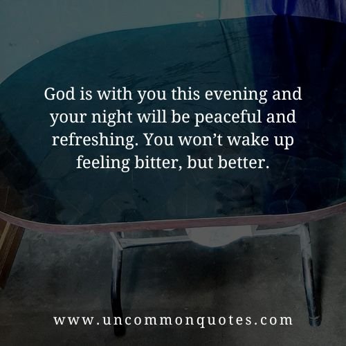 Good Evening Prayer Messages 2024