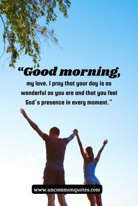 good morning prayer for my husband 1