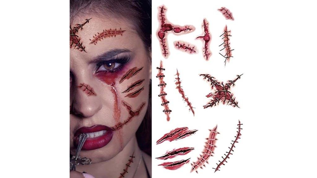 halloween scar makeup kit