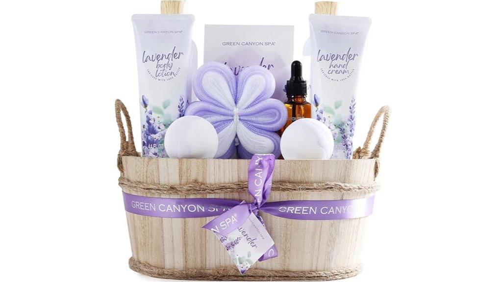 lavender bath gift set