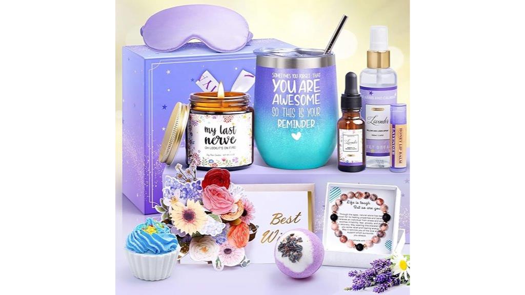 lavender self care package