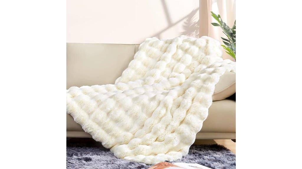 luxury faux fur blanket