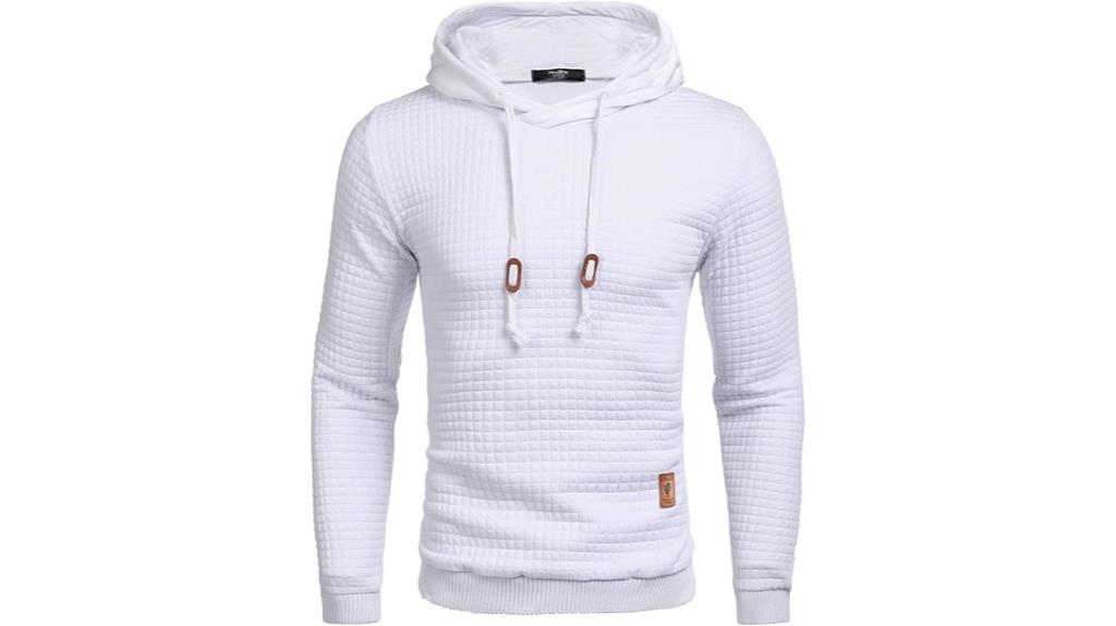 men s hooded pullover sweatshirt