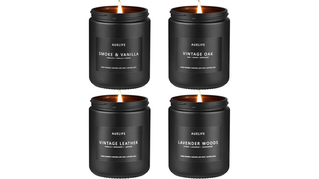 men s scented candle set