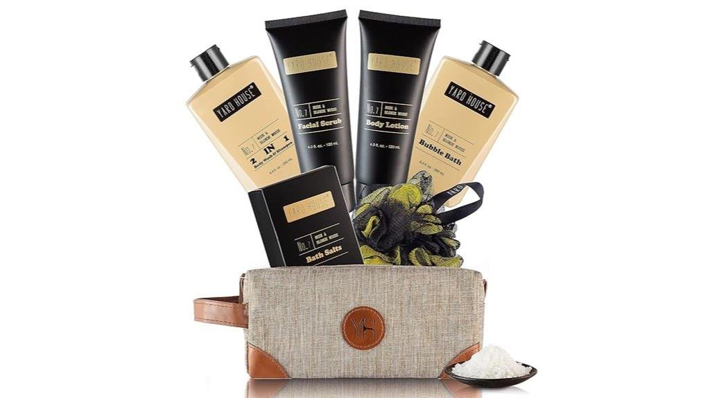 musk and woods gift set