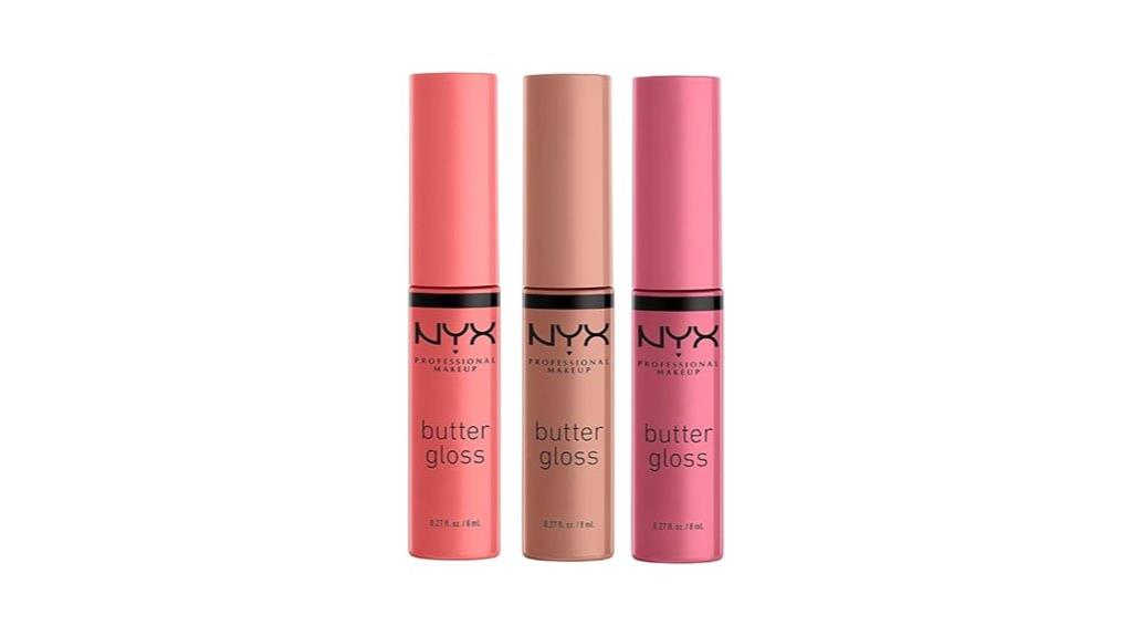 nyx butter gloss trio