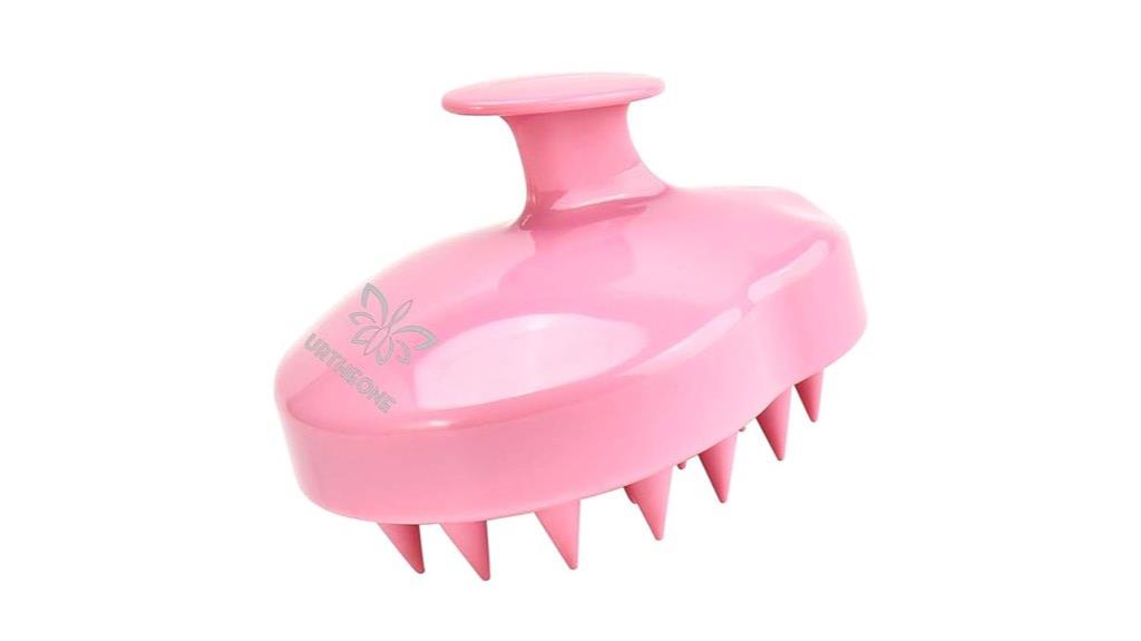 silicone scalp massager brush