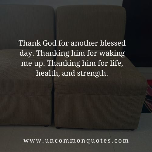 thank god for waking me up thank god for waking me up