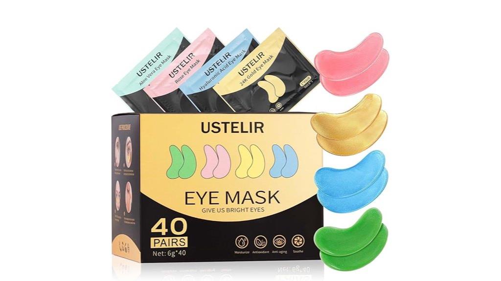 under eye patches set