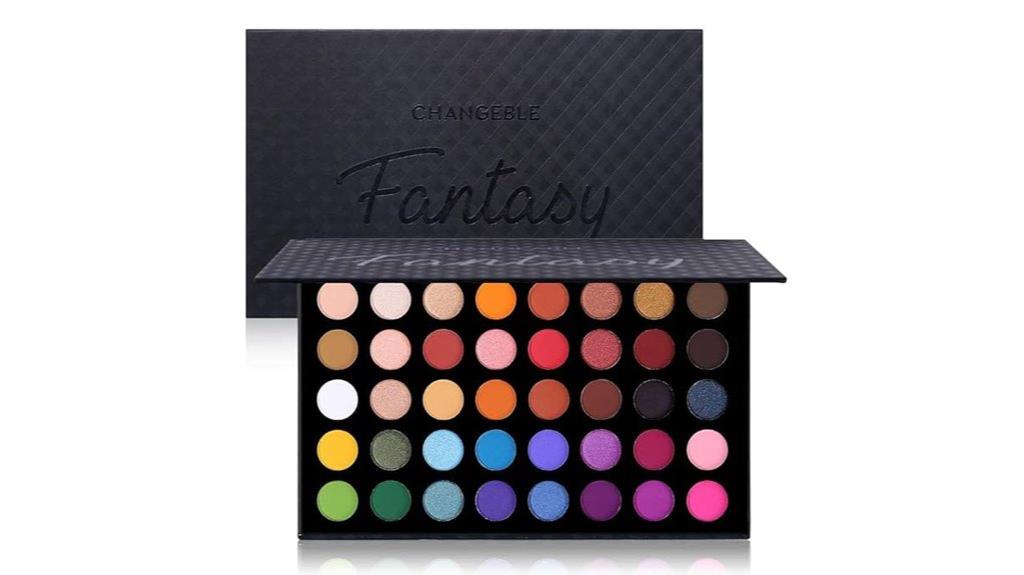 vibrant eyeshadow color collection