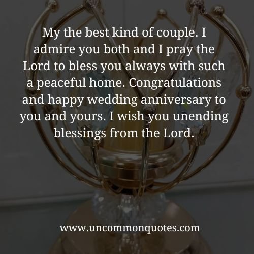 Wedding Anniversary Prayer Messages 2024